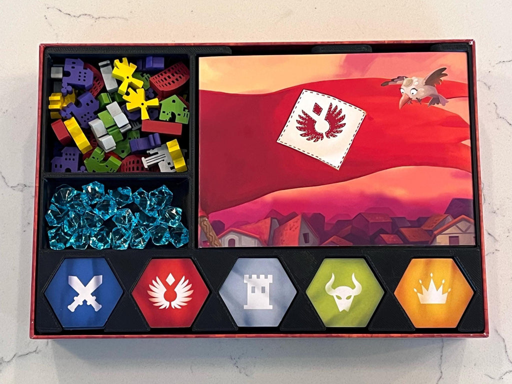 Rome In A Day Game Box Insert