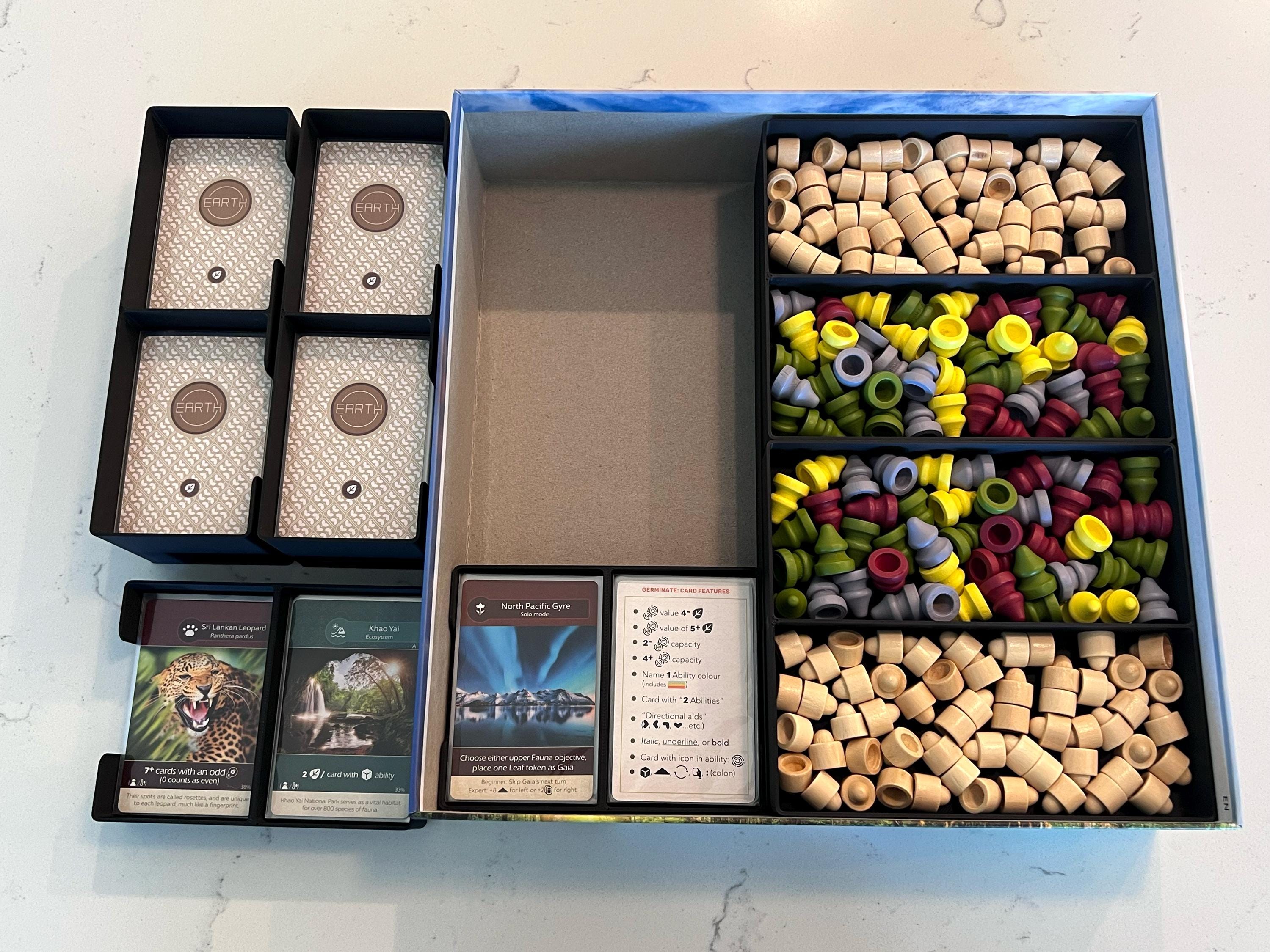 Earth and Abundance Expansion Game Box Insert