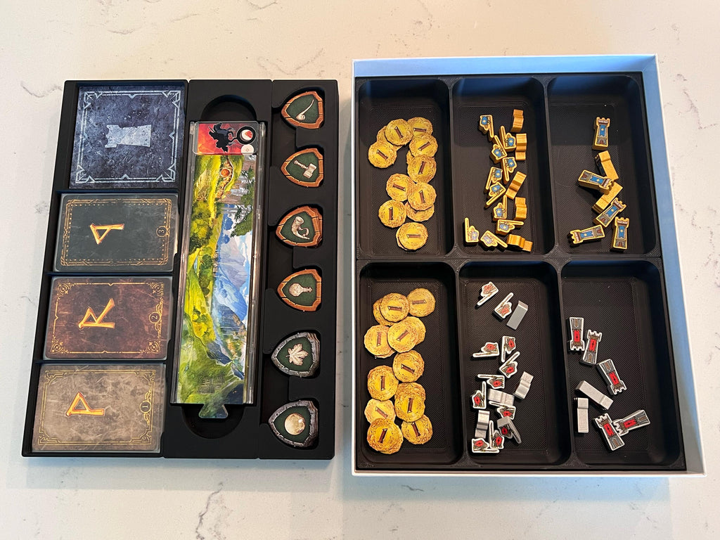 Lord of the Rings Duel for Middle-Earth Game Box Insert