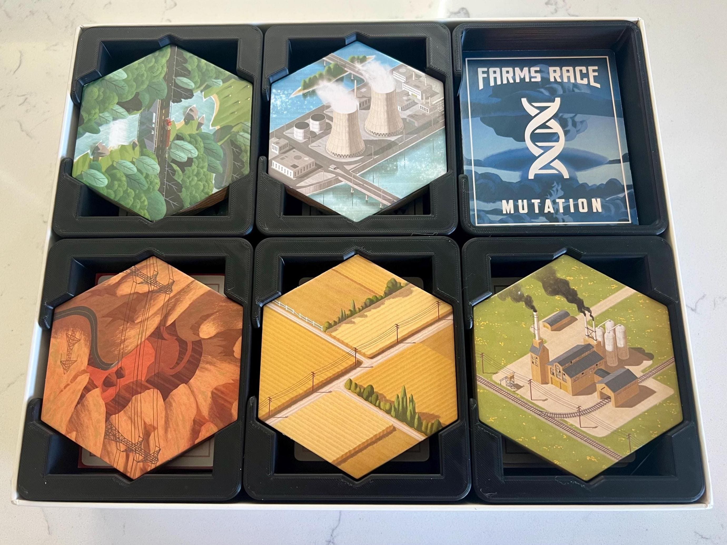 Farms Race Game Box Insert
