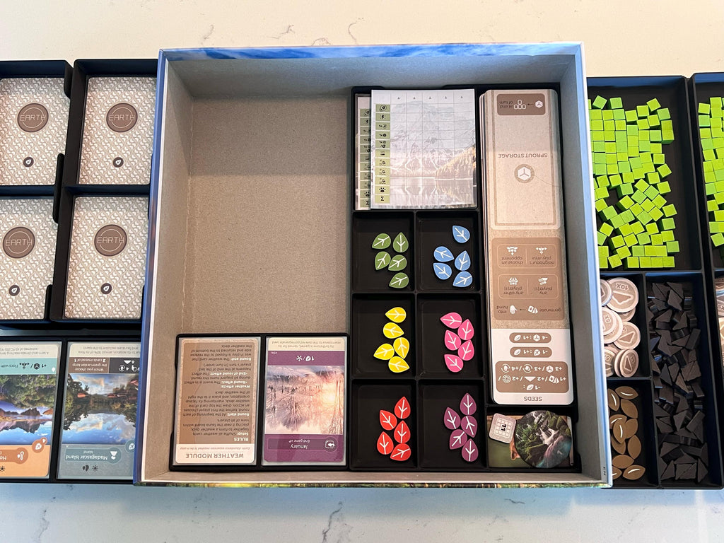 Earth and Abundance Expansion Game Box Insert