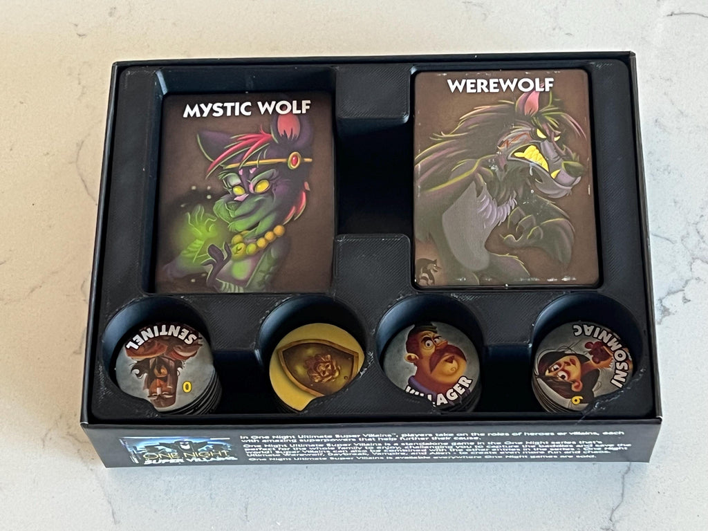One Night Ultimate Werewolf and Daybreak Box Insert