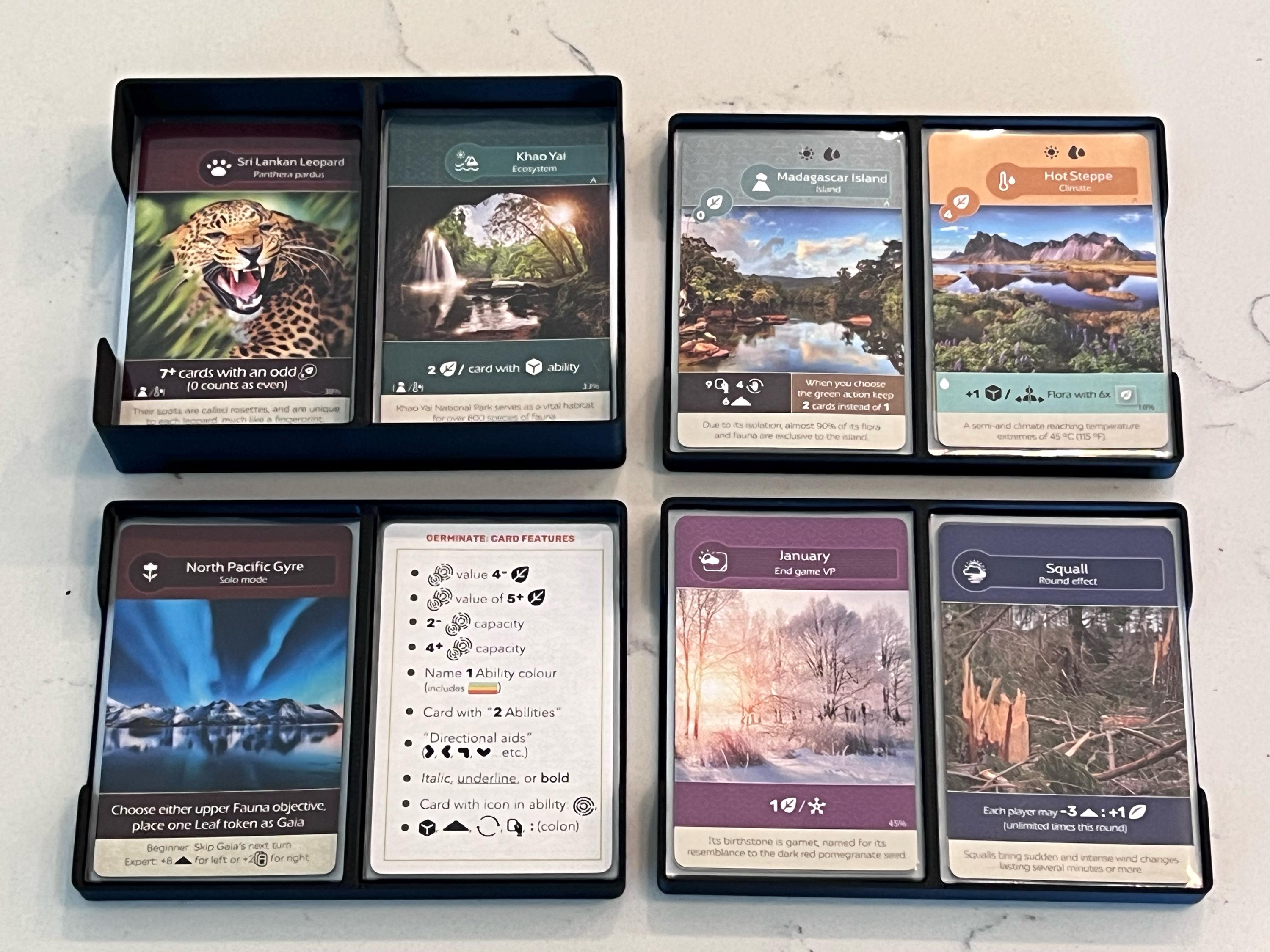 Earth and Abundance Expansion Game Box Insert