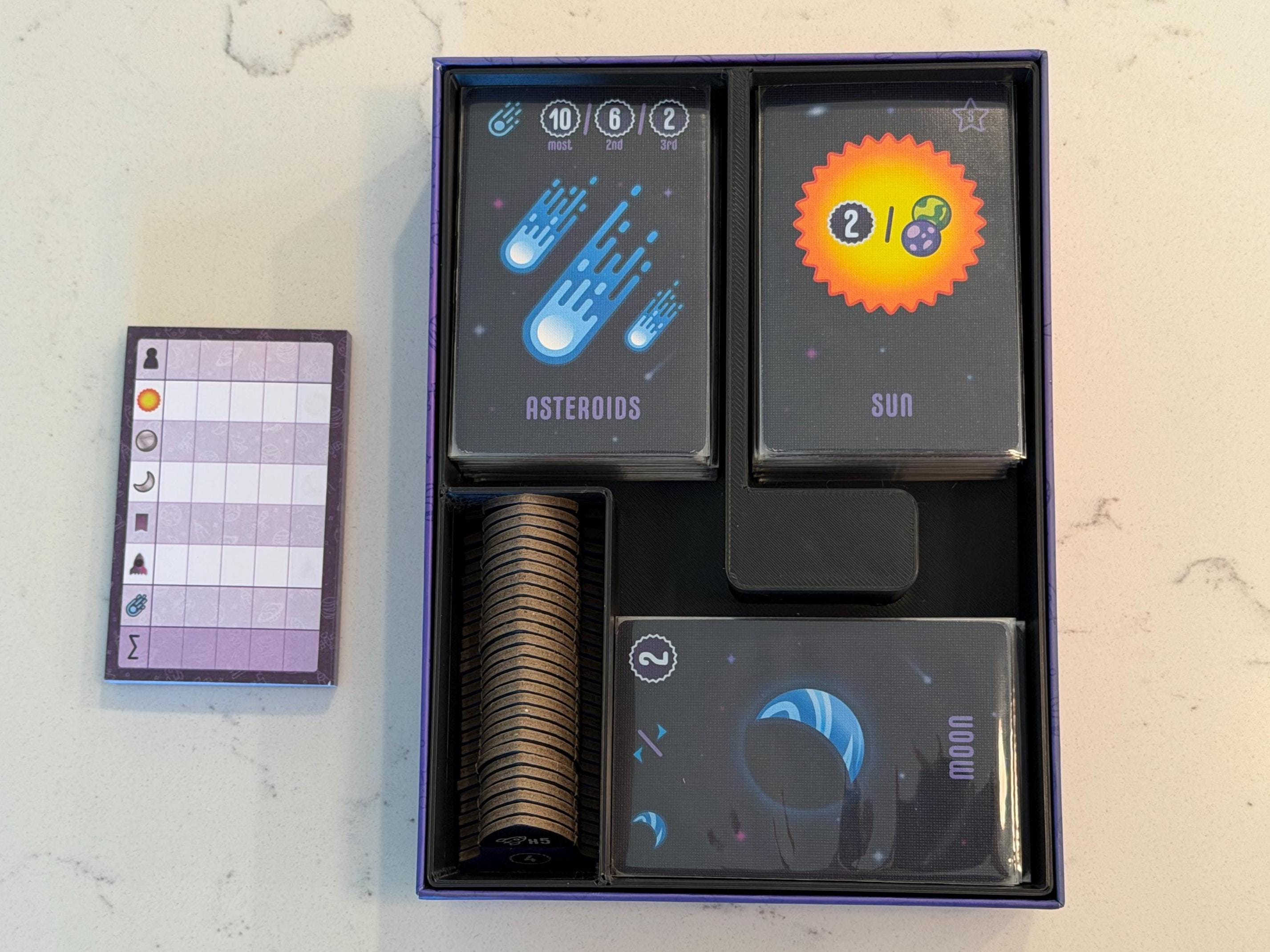 Point Galaxy Game Box Insert