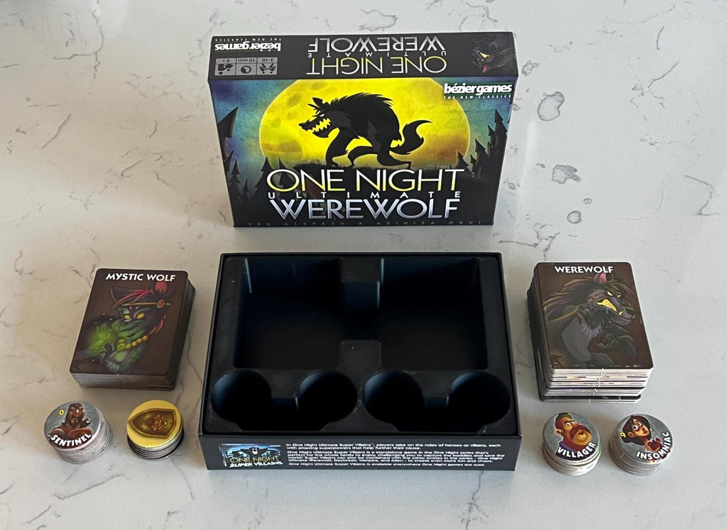 One Night Ultimate Werewolf and Daybreak Box Insert