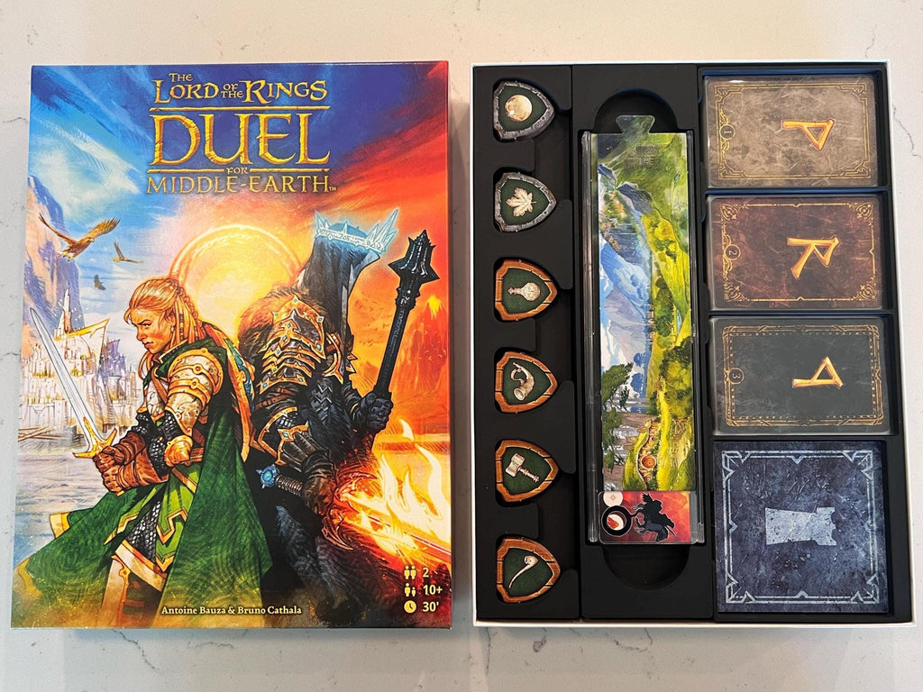 Lord of the Rings Duel for Middle-Earth Game Box Insert