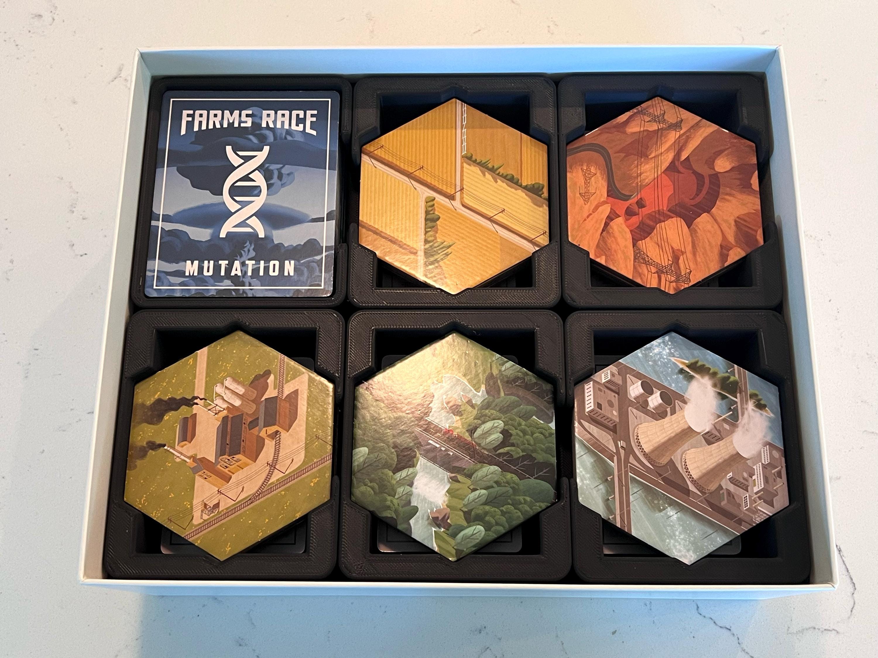 Farms Race Game Box Insert