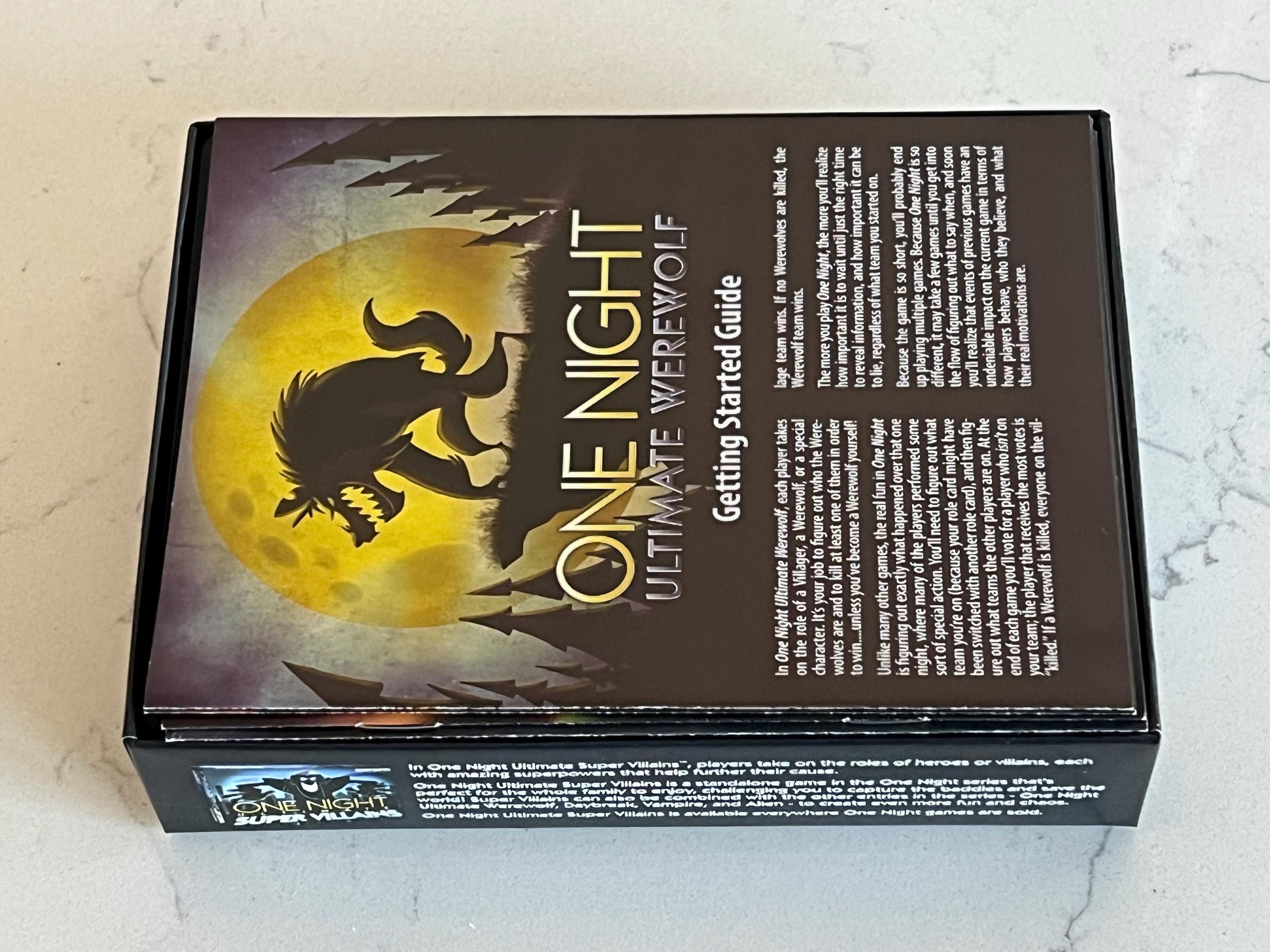 One Night Ultimate Werewolf and Daybreak Box Insert