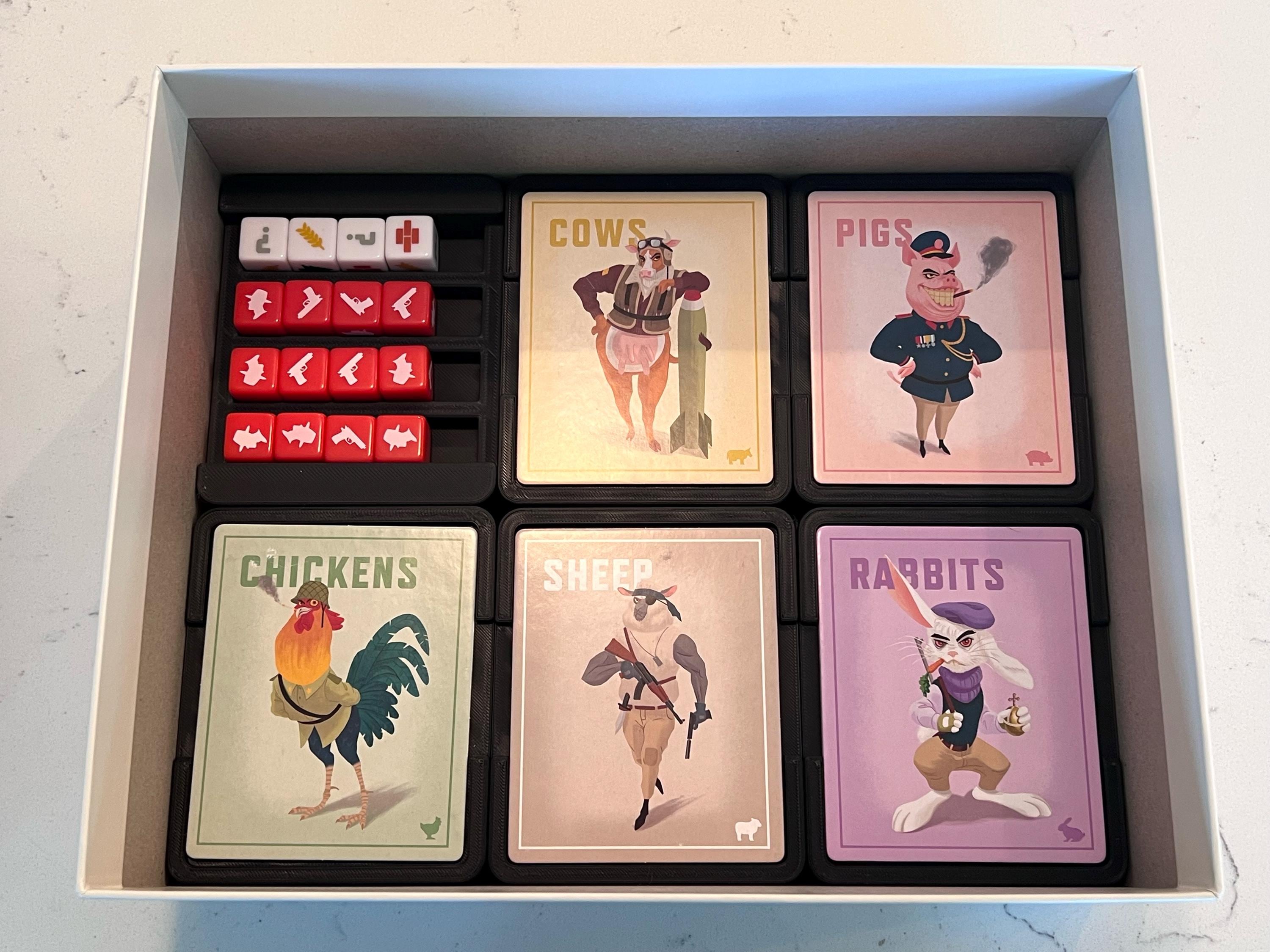 Farms Race Game Box Insert