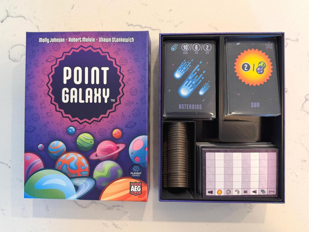 Point Galaxy Game Box Insert