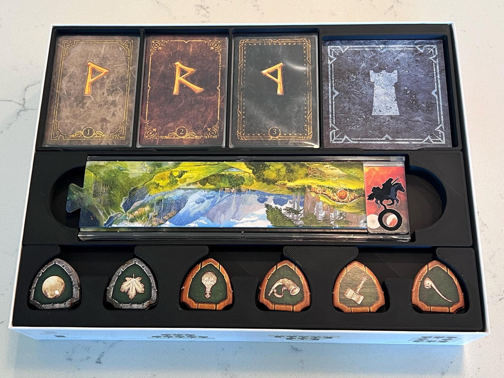 Lord of the Rings Duel for Middle-Earth Game Box Insert