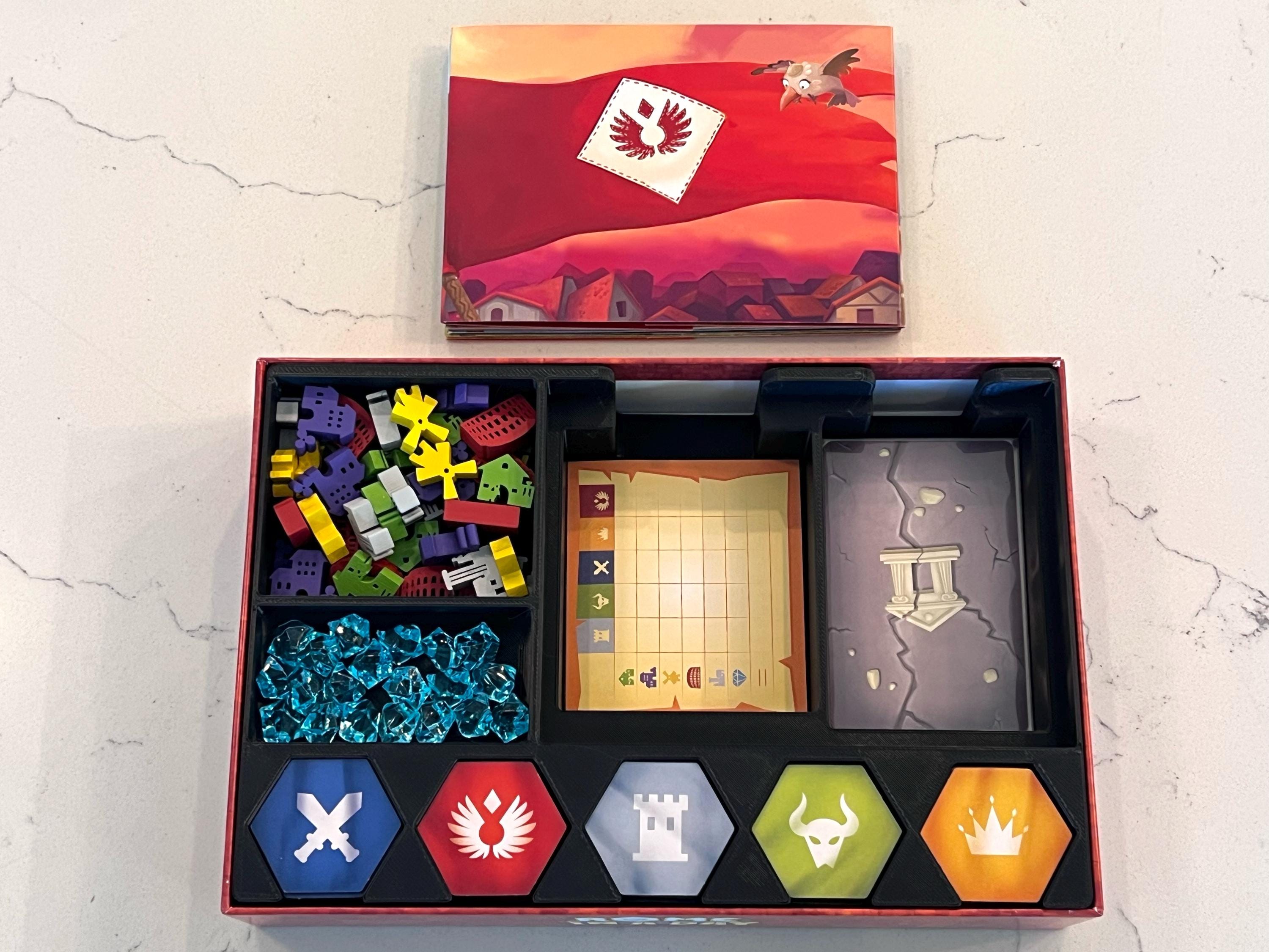 Rome In A Day Game Box Insert